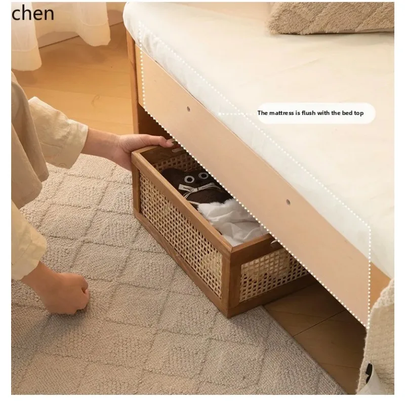 splicing bed crib solid wood multifunctional bedside bed widened adults can sleep