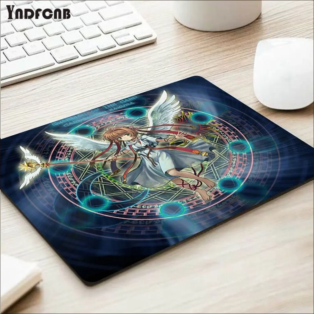 Anime Cardcaptor Sakura Mousepad New Rubber Mouse Durable Desktop Mousepad Size for Game Keyboard Pad for Gamer