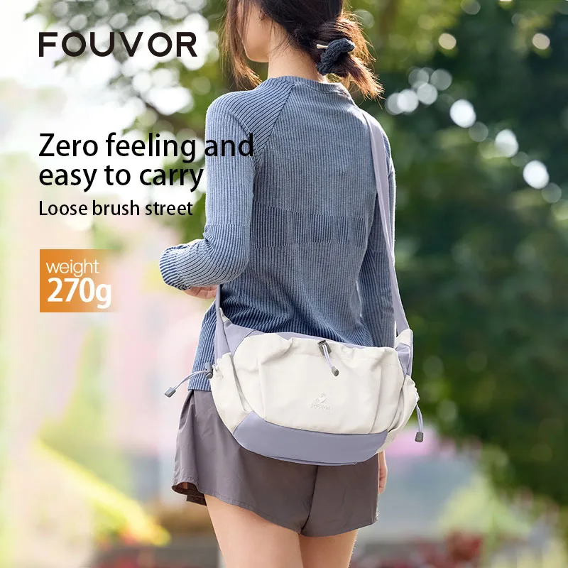 

Fouvor Women Nylon Crossbody Bag Water Resistant Lightweight Urban Handbags Fashion Casual Outdoor Shoulder Bag 3047-10 3047-12