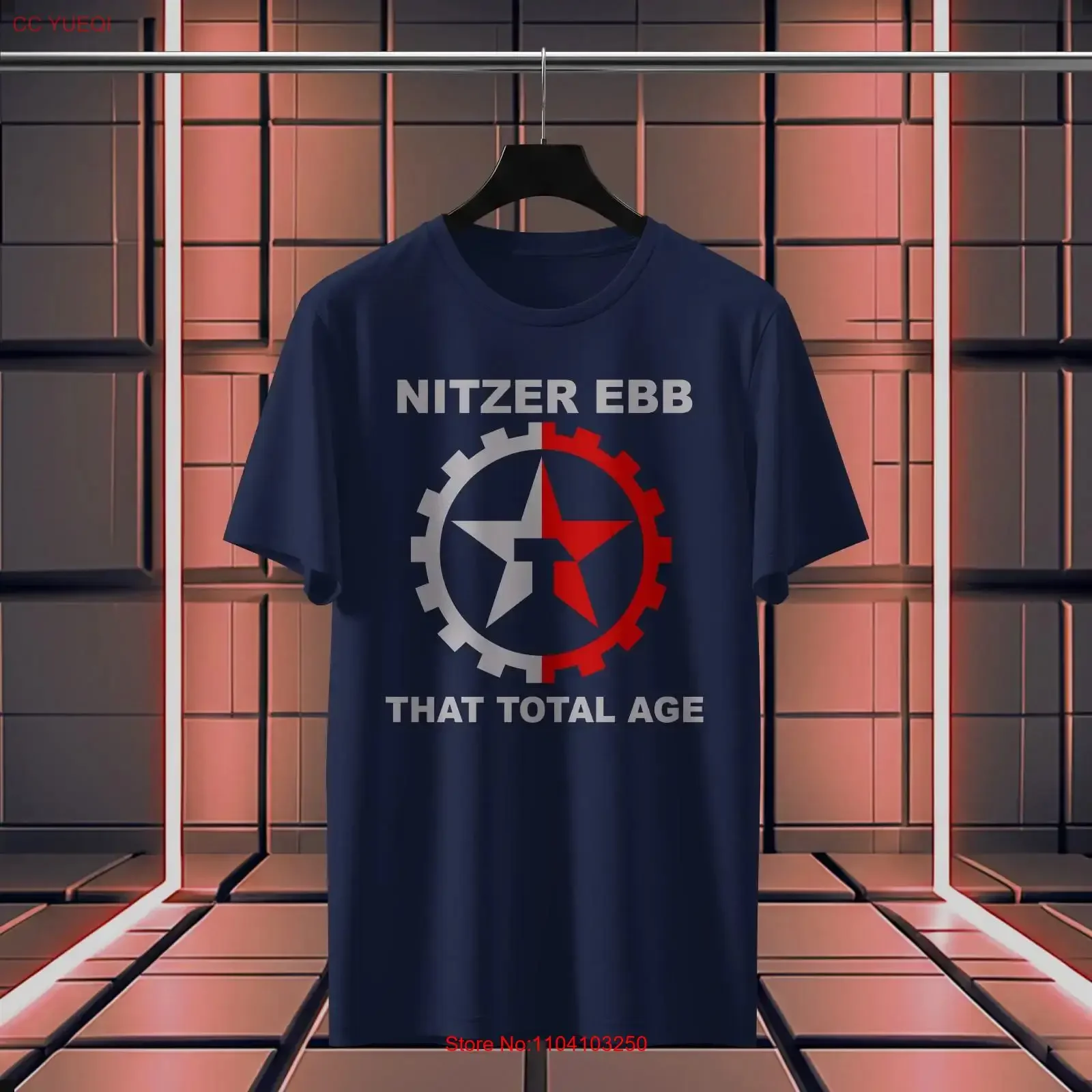 Nitzer Ebb That Total Age logo funny T Shirt Size S 5XL Made in USA vintage Washed Soft designer clothes Comfortable