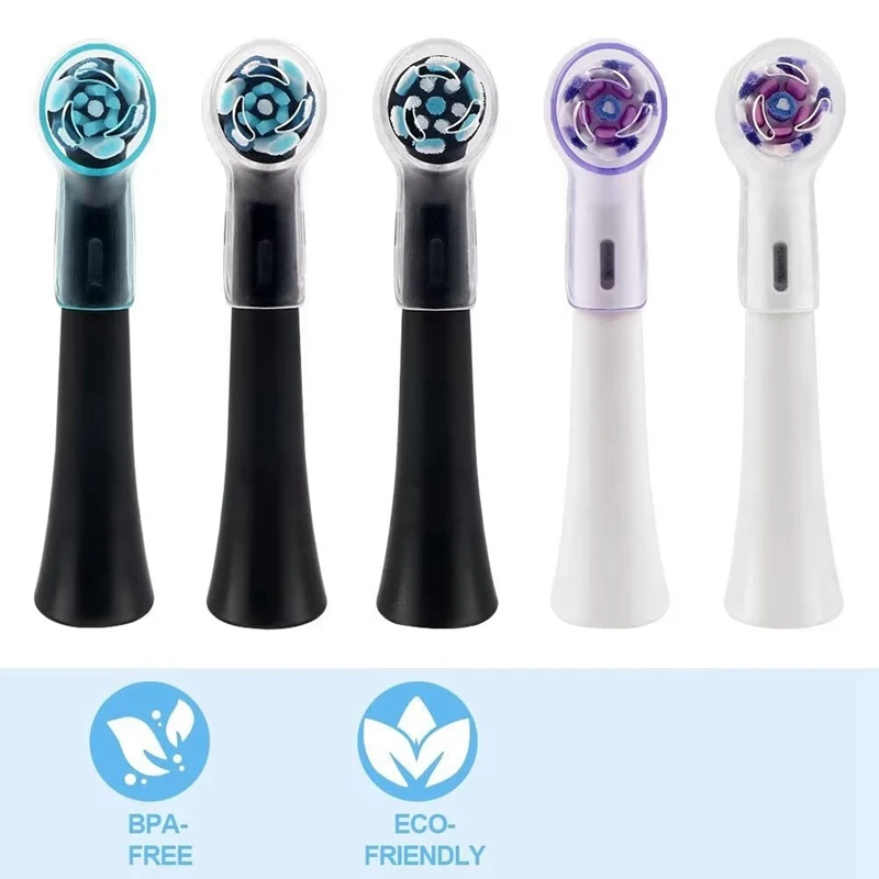 6 Pack Toothbrush Heads Dustproof Cover Compatible For Oral B, Fits For Oral-B IO Series, Convenient Travel Easy To Use