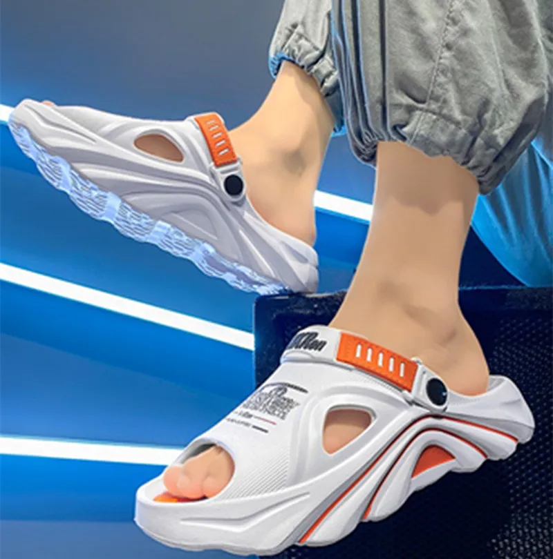 Mode Männer Massage Hausschuhe Indoor Outdoor Sandalen Strand Freizeit schuhe bequeme weiche Sohle Rutschen Herren Sandalen