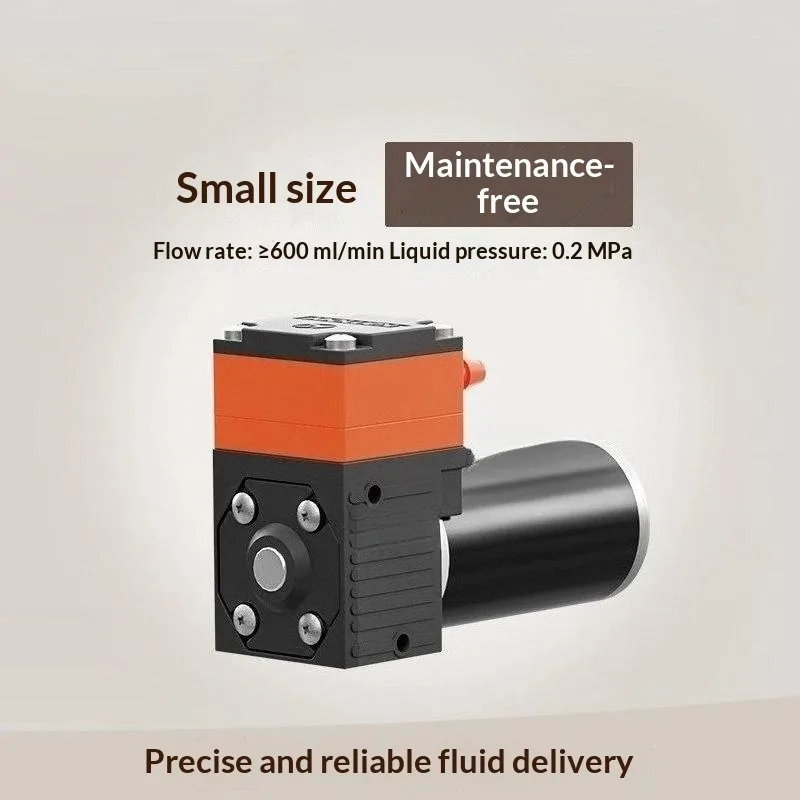 Miniature Diaphragm Pump Small High Pressure Electric Small Water Pump Large Flow Suction 12v Self-priming
