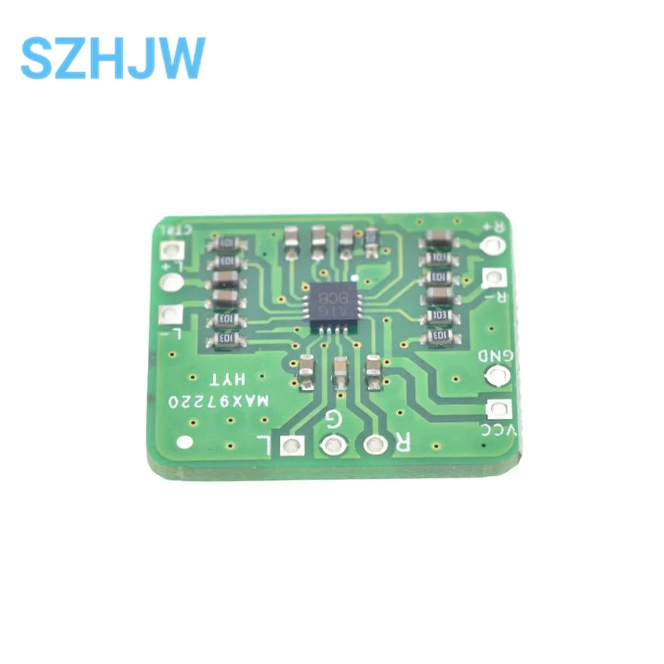 Differential rotation balance single-end output ear put HIFI power amplifier board MAX97220 input 2.5 ~ 5.5V