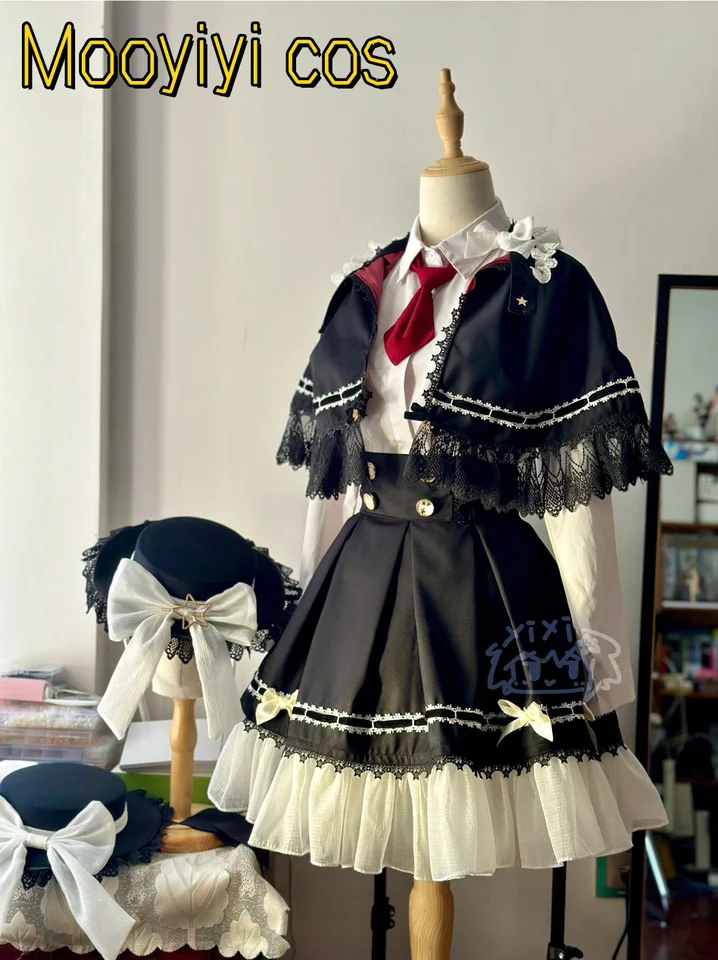 宇佐美蓮子 コスプレ セット ロリータ スカート S-XL
