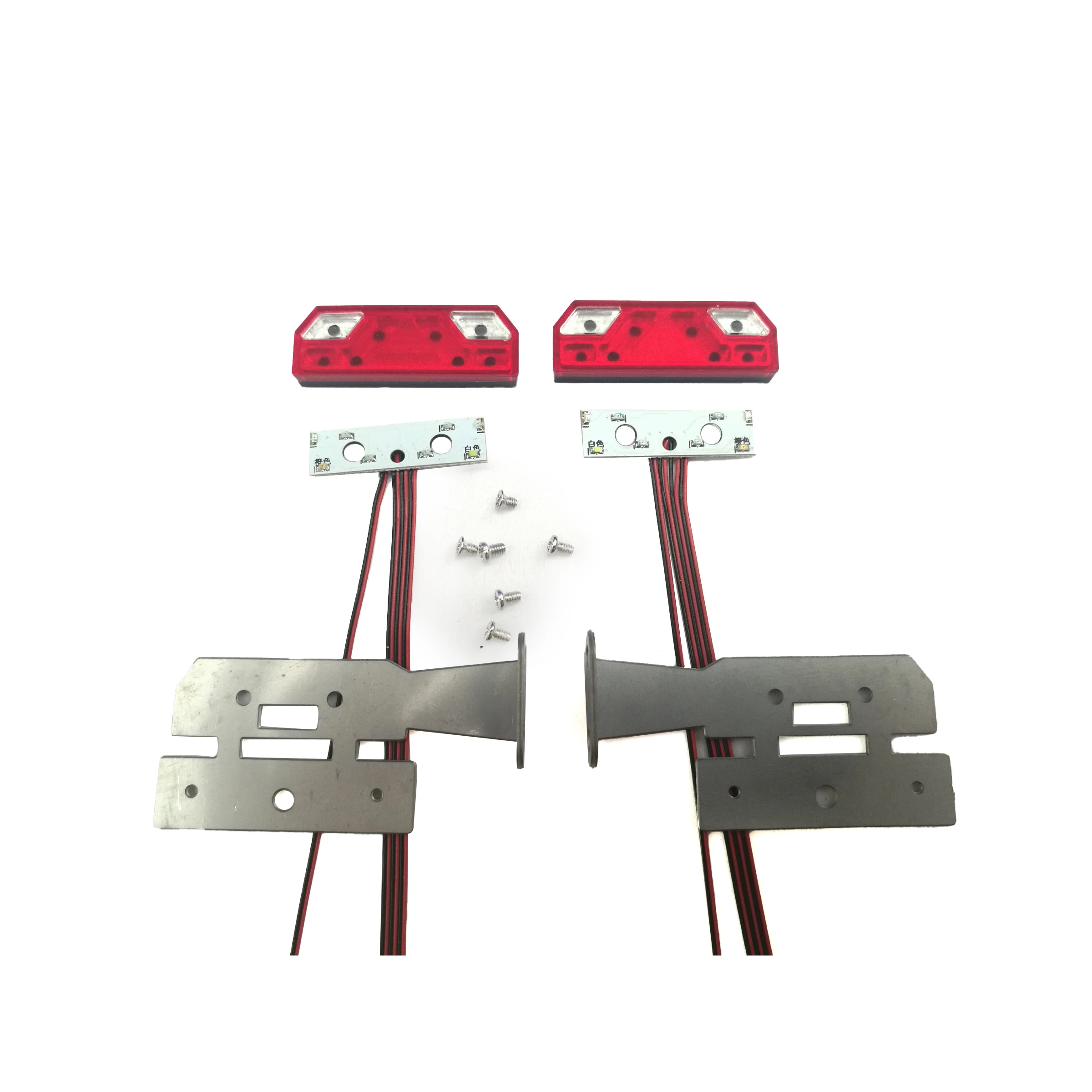 

Degree Taillights DIY Tail Lamps For 1/14 Tamiyay Remote Control Dump Truck Tipper Car Model Spare Parts Toys TH20048