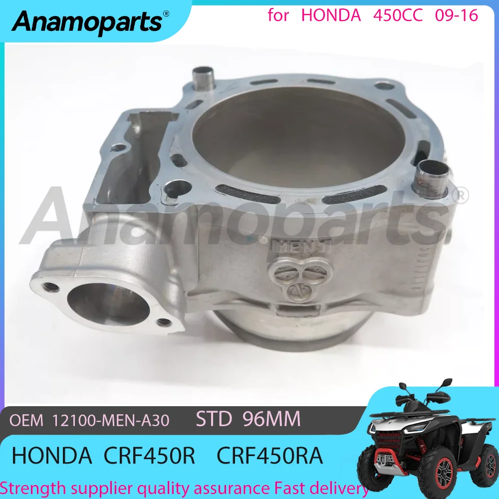 STD 96MM motoer engine Parts Ceramic cylinder for 2009-2016 Honda CRF450R CR 450 CC RA R CRF450RA 450CC Bicycle 12100-MEN-A50