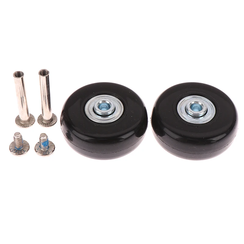 Luggage Suitcase Replacement Wheels Suitcase Repair OD 50mm Axles Deluxe + Screw