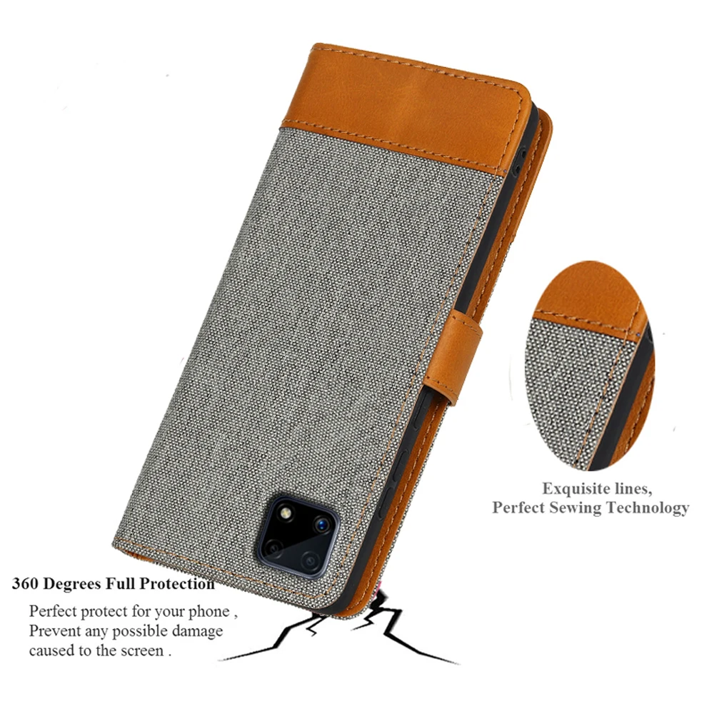 Funda de cuero con tapa para móvil, carcasa tipo billetera para Realme, C21, C21Y, C20, C20A, C2s, C25s, C25, OPPO Realme, C 21, 20, 20A, 25