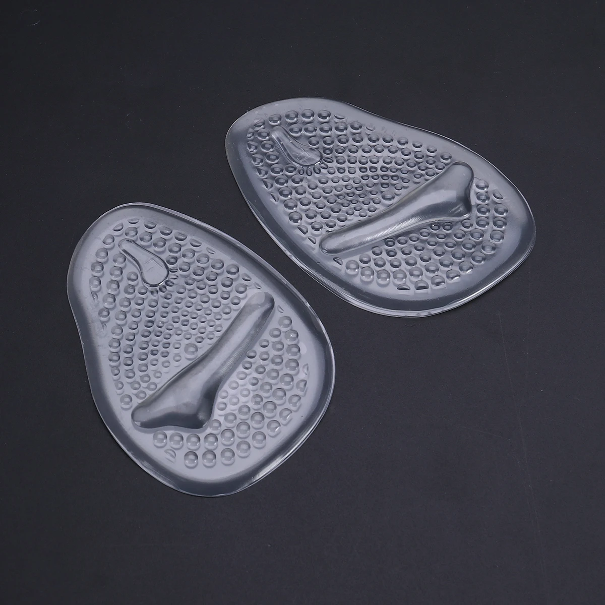 

Silicone Forefoot Pads for Heels Cushion High Gel Foot Pain Relief Bunion Corrector Metatarsalgia Support Comfort Insole Inserts