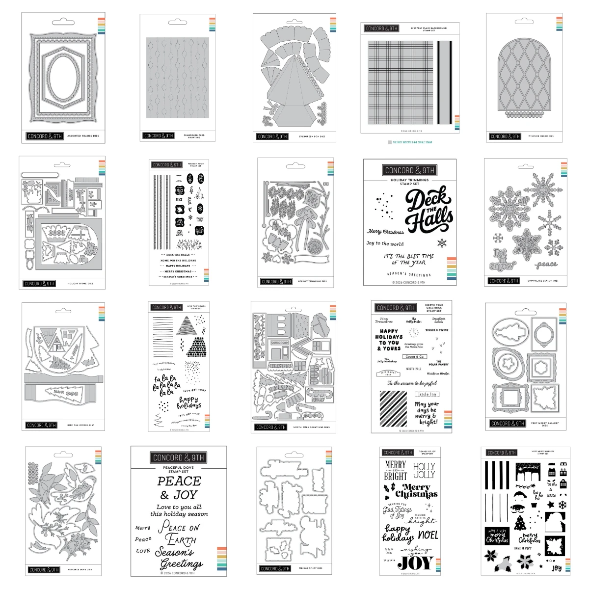 Festliche Weihnachtsstempel und Metallstanzformen mit fröhlichen Beeren und Blättern für DIY-Weihnachtsbastelarbeiten, Scrapbooking und Albumdekoration – Detail 5