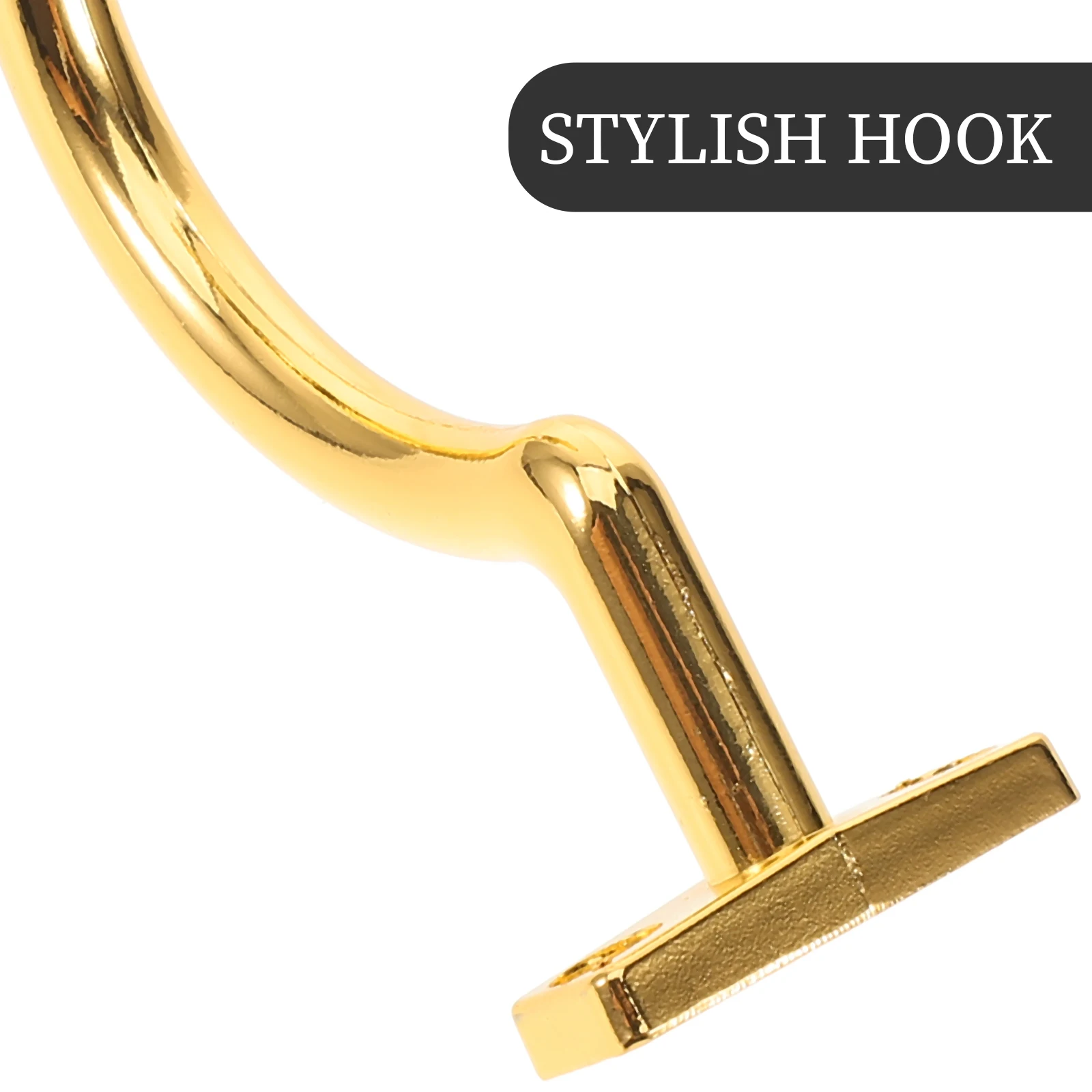 

1Pcs Stylish Golden Billiard Hook Snooker Table Accessory Metal Cue Hanger Pool Bridge Stick Rack