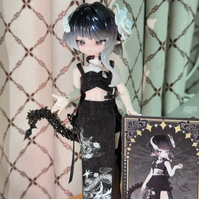 Echte Come4free Minty V2 Ocean Gem Series 1/8 Bjd Blind Box Schattige pop aankleedfiguren Pop Limited Edition hangende kaartgeschenken