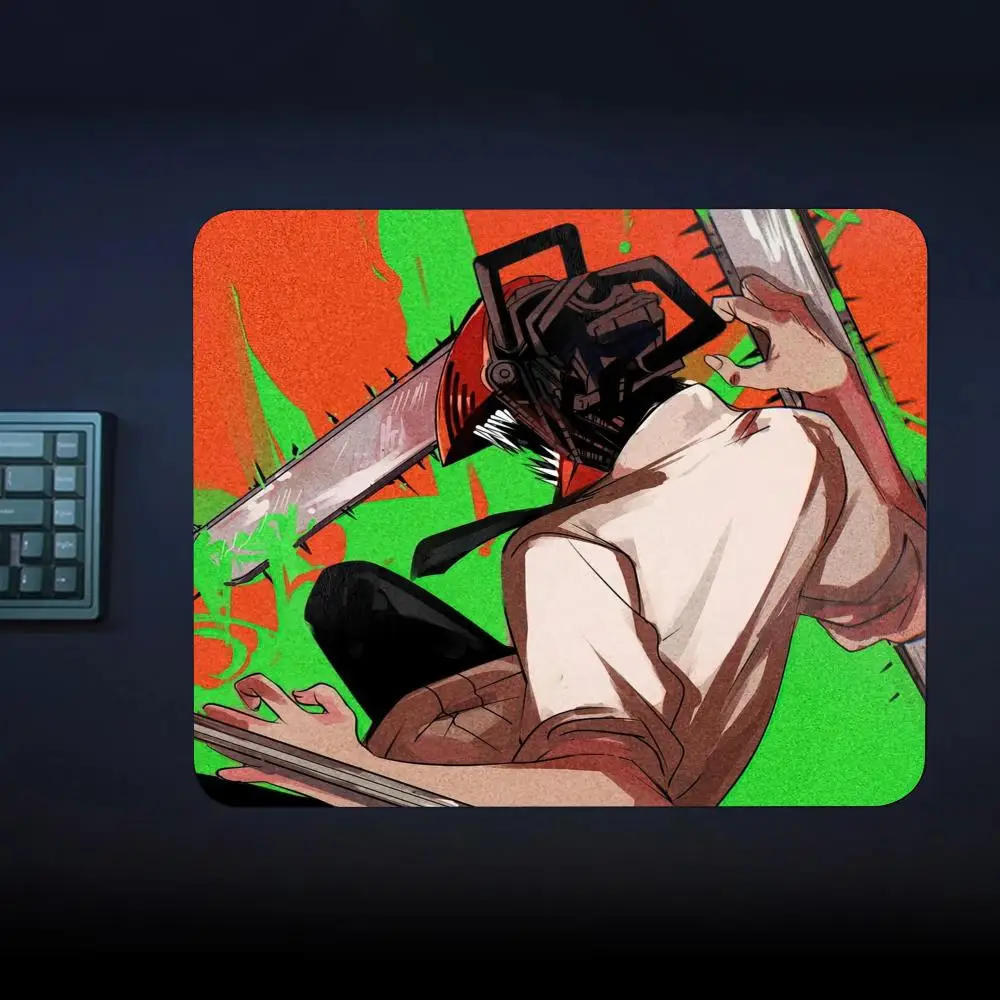 أنيمي C-Chainsaw مان ماوس الوسادة الألعاب أجهزة الكمبيوتر المحمولة ماوس ألعاب السجاد لوحة المفاتيح حصيرة مكتب حامي أنيمي الكرتون مسند الماوس