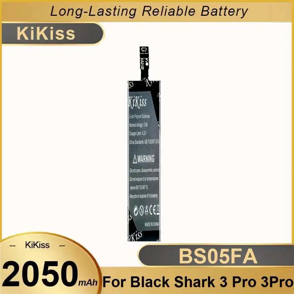 

Stable For Xiaomi Black Shark 3 Pro 3Pro Mobile Phone Battery 2050Mah BS05FA Lightweight