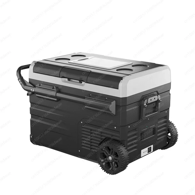 Car refrigerator compressor refrigeration truck home dual-purpose double temperature double control 12v24v speed freezing