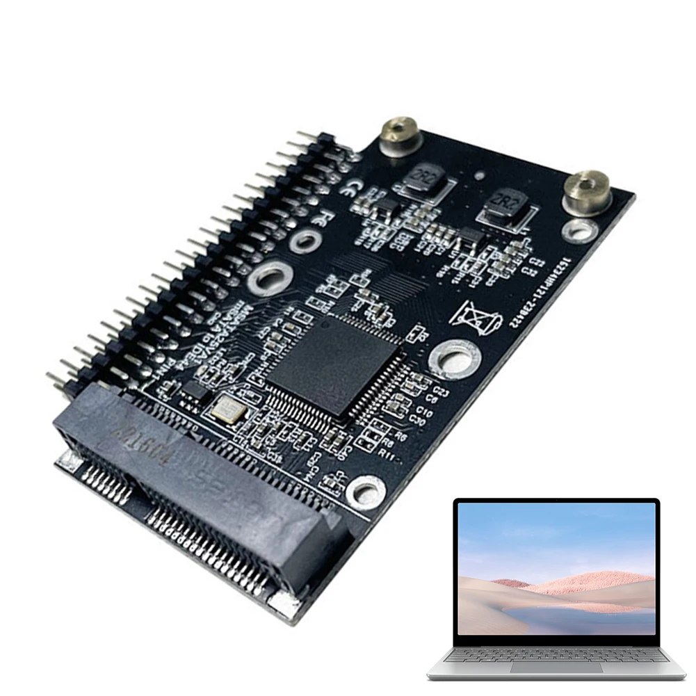 

MSATA SSD на 2,5-дюймовый IDE SSD Адаптер MSATA в PATA Преобразователь карты MSATA SSD на 44-контактный адаптер IDE для ноутбука