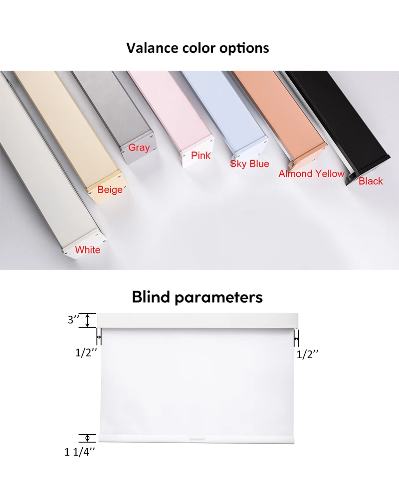 Motorized Blinds with Remote Blackout Smart Blinds Work with Alexa Google Automatic Roller Shades for Windows Custom Sizes