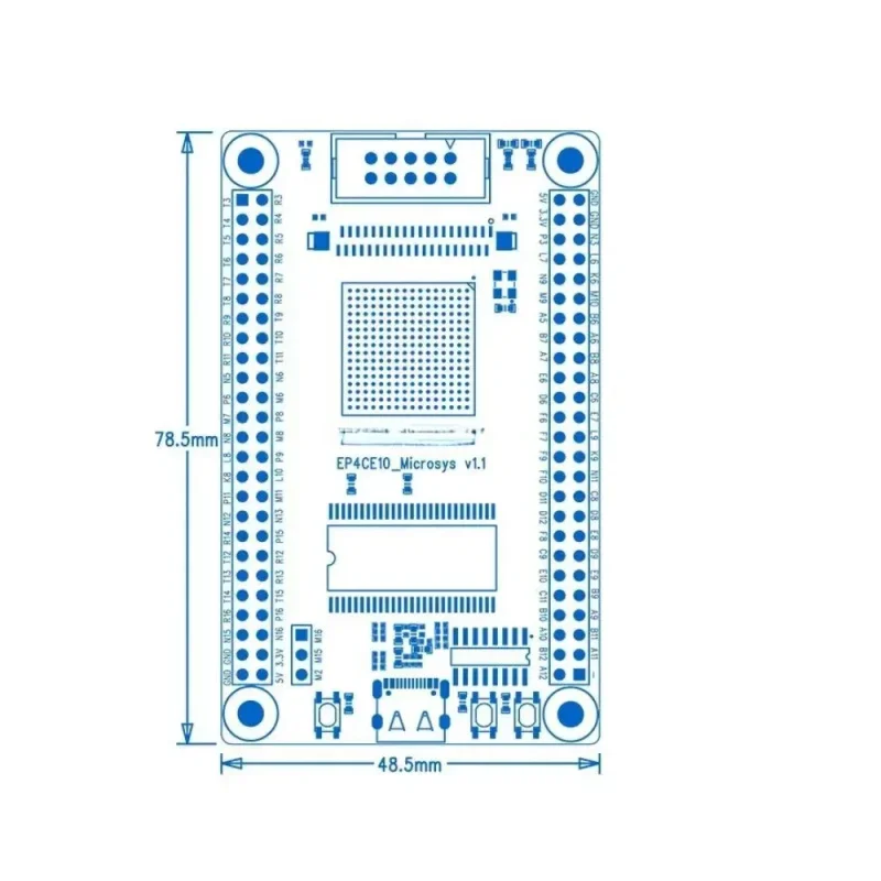 AvaCoreCyclone IV FPGA Core Board, EP4CE10 Altera Development Board