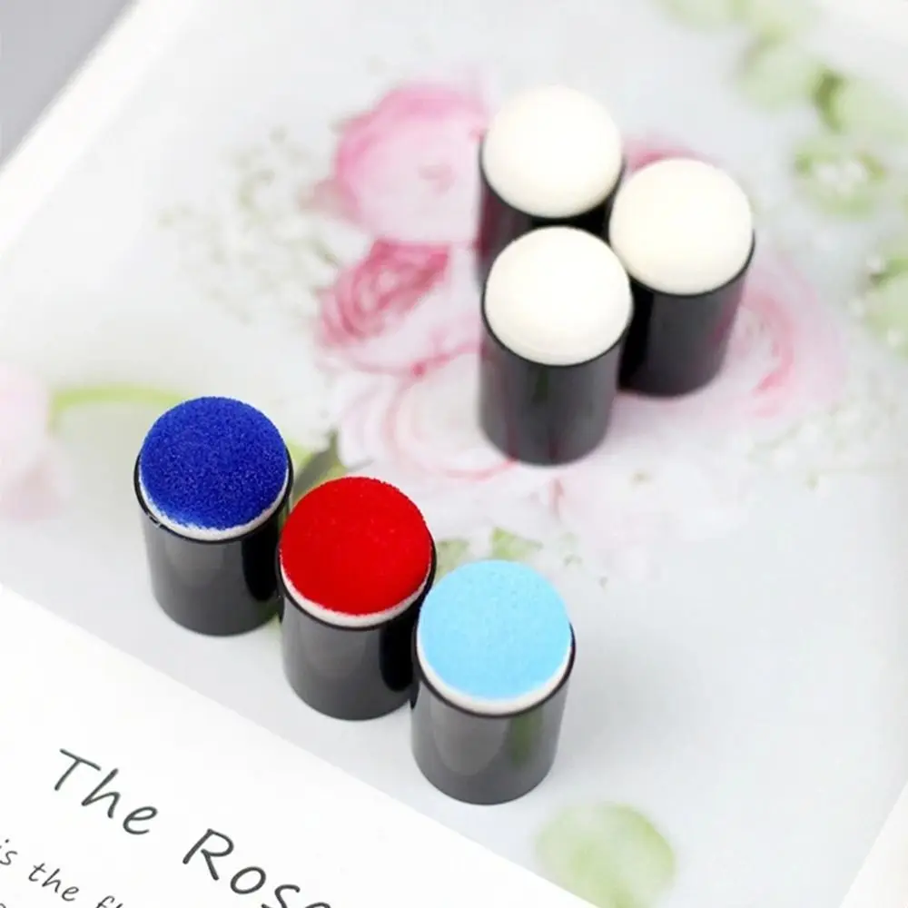 10PCS Staining Inking Painting Craft Set Scrapbooking Finger Sponge Daubers DIY Painting Tool
