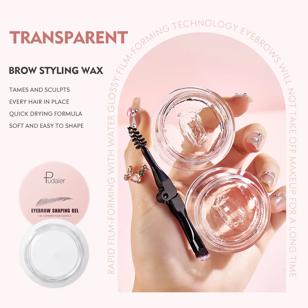 Pudaier Eyebrow Shaping Gel Makeup Eyebrow Shaping Cream Lasting Stereo Shaping Eyebrow Cream Eyebrow Gel Makeup Products