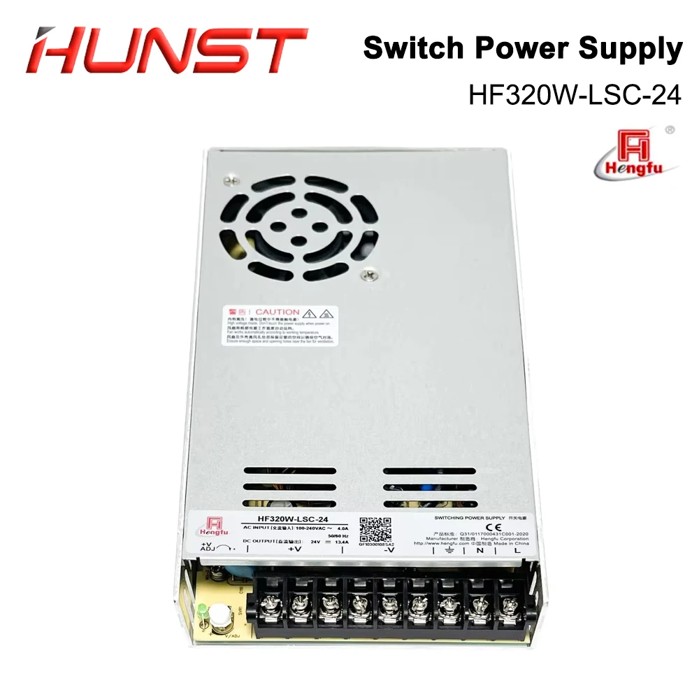 

HUNST HF320W-LSC-24V AC100-240V Switching Power Supply Suitable For CO2 Laser Marking Machine, Engraving Machine