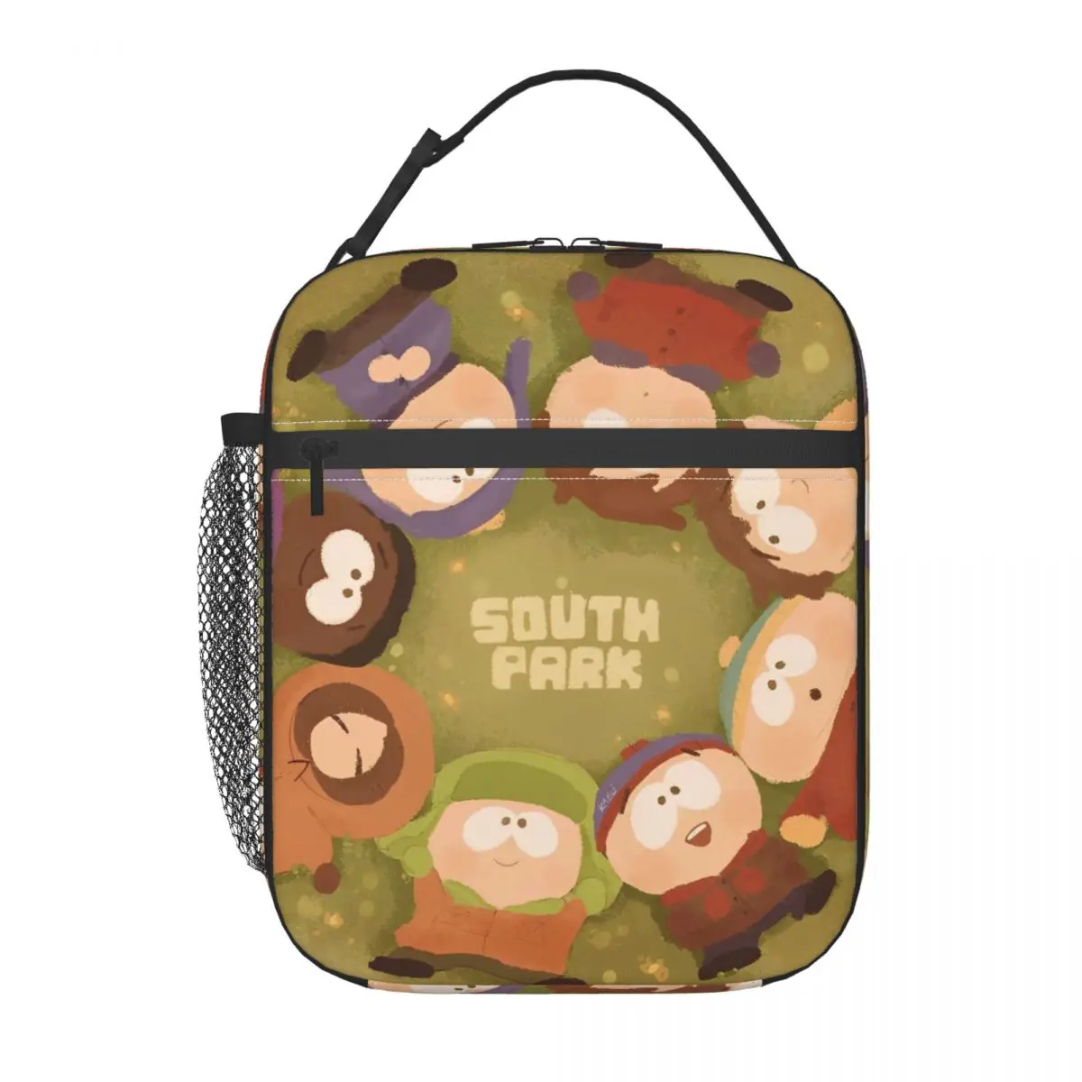 Souths Thermal Insulated Parked Lunch Bags for Work Portable Food Bag Cooler Thermal Lunch Box