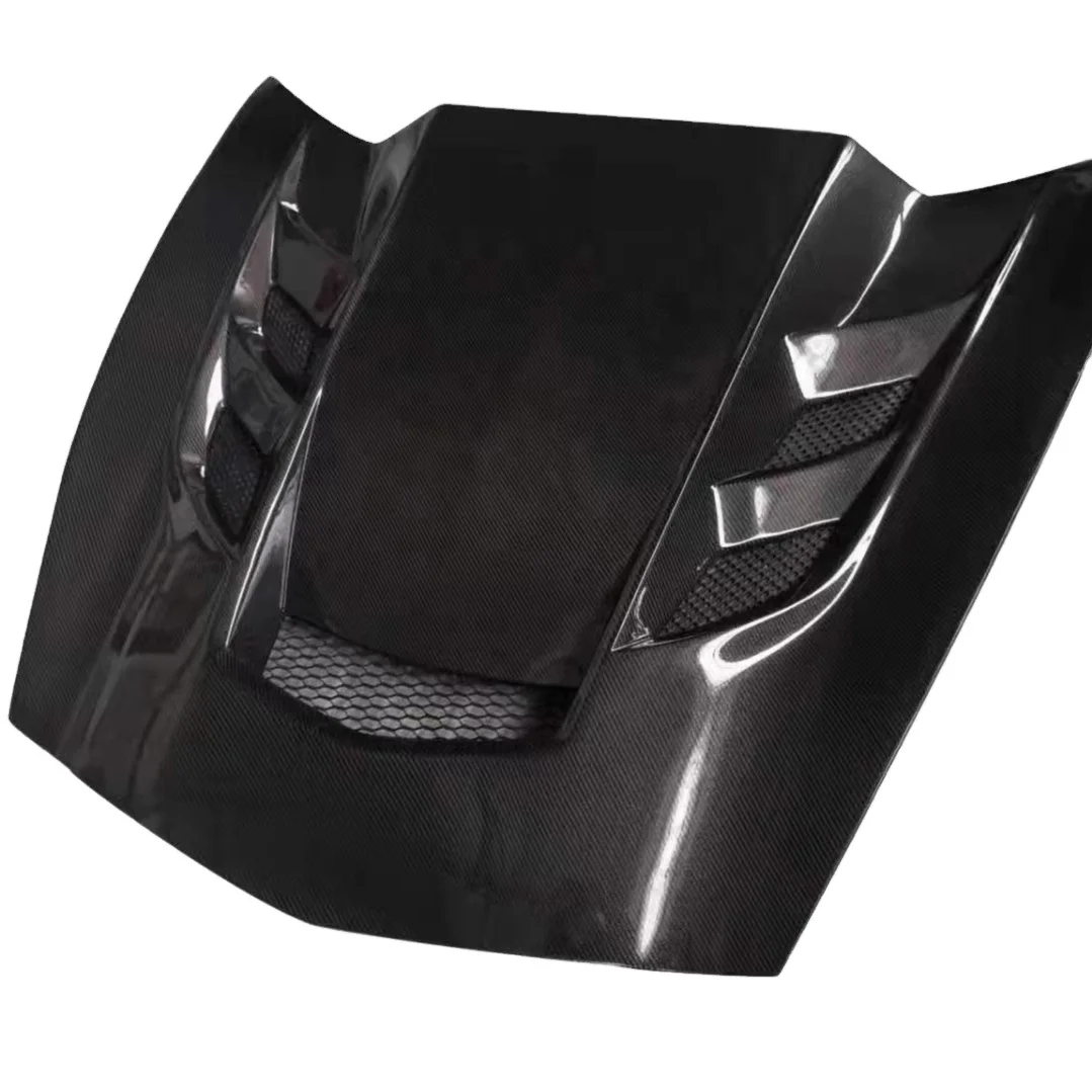 

Brilliant Quality New Carbon Fiber Bonnet Engine Hood For Chevrolet Corette C7