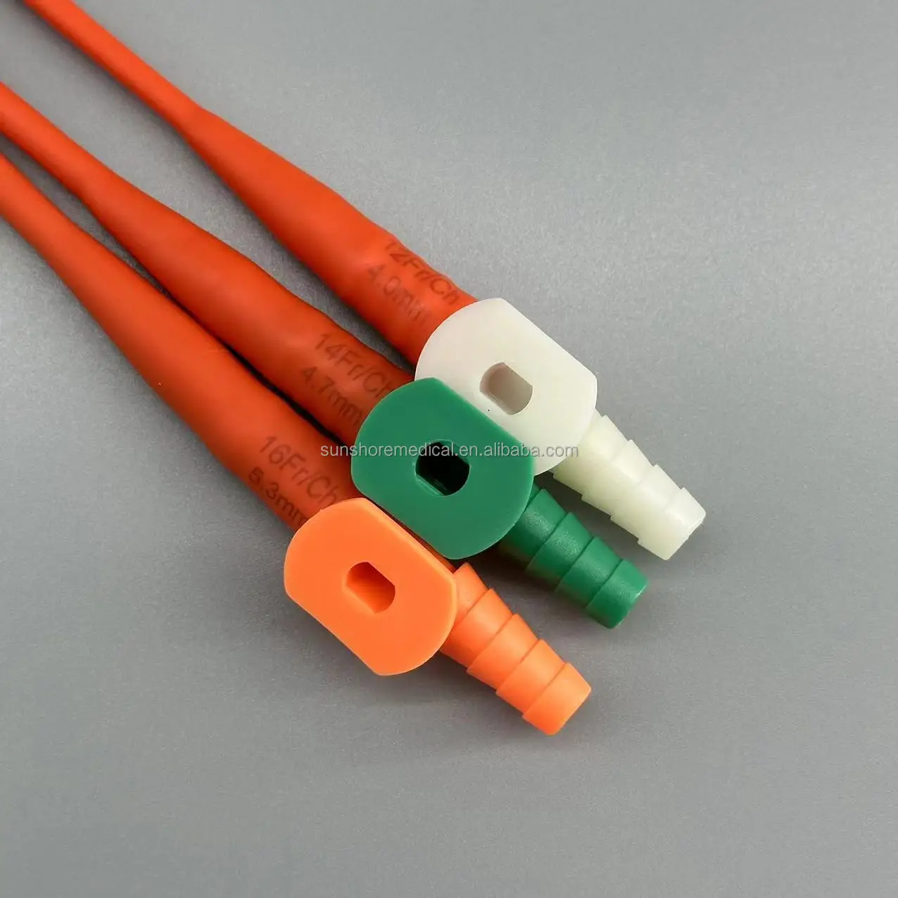 Thumb Vacuum Control Suction Tube Medical Supply Suction Catheter