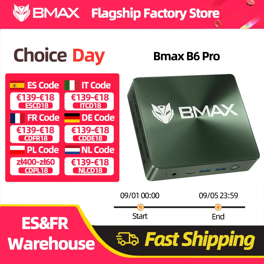 Bmax B6Pro Mini PC i5