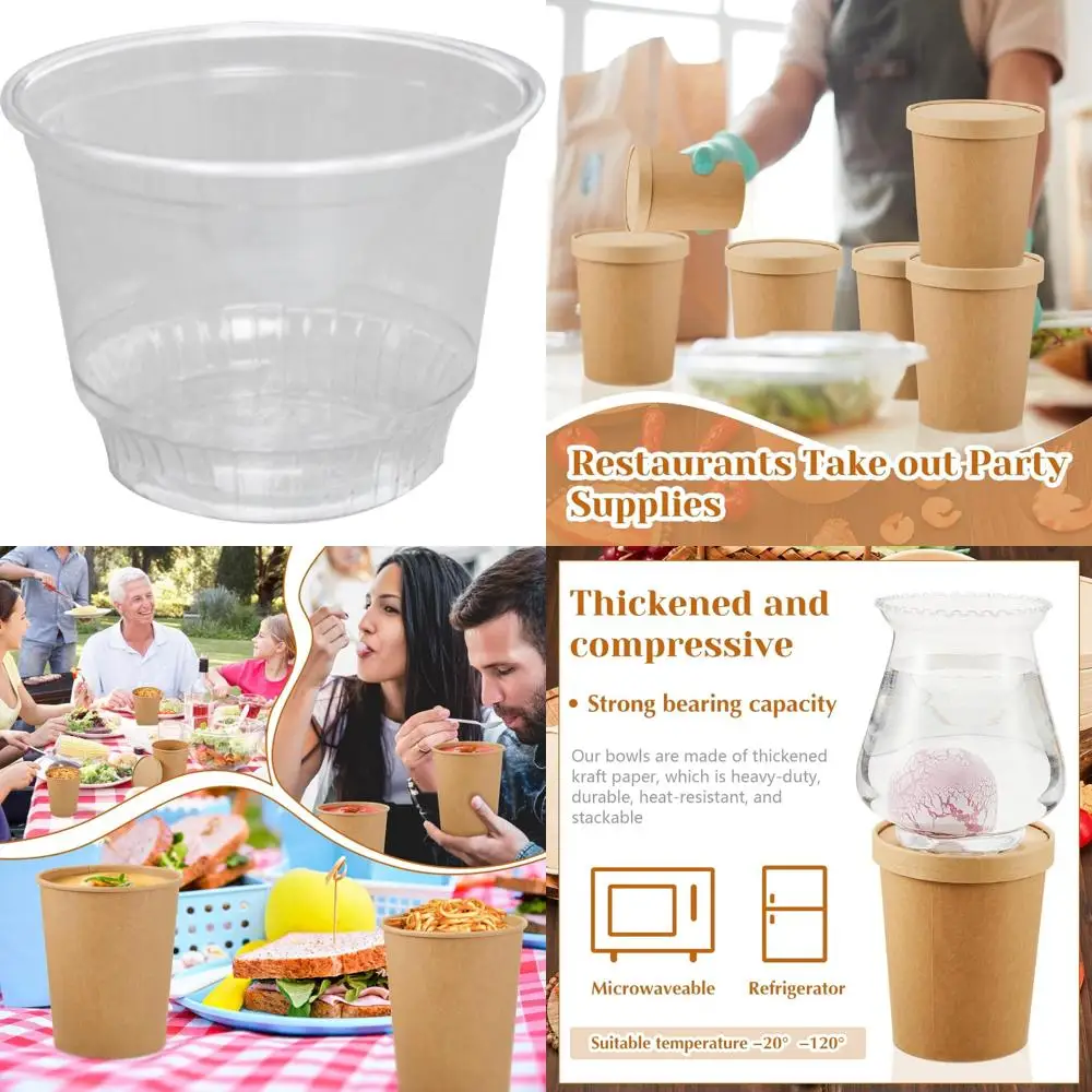 

8 oz Clear PET Dessert Cups - Pack of 1000 for Serving Sweet Treats