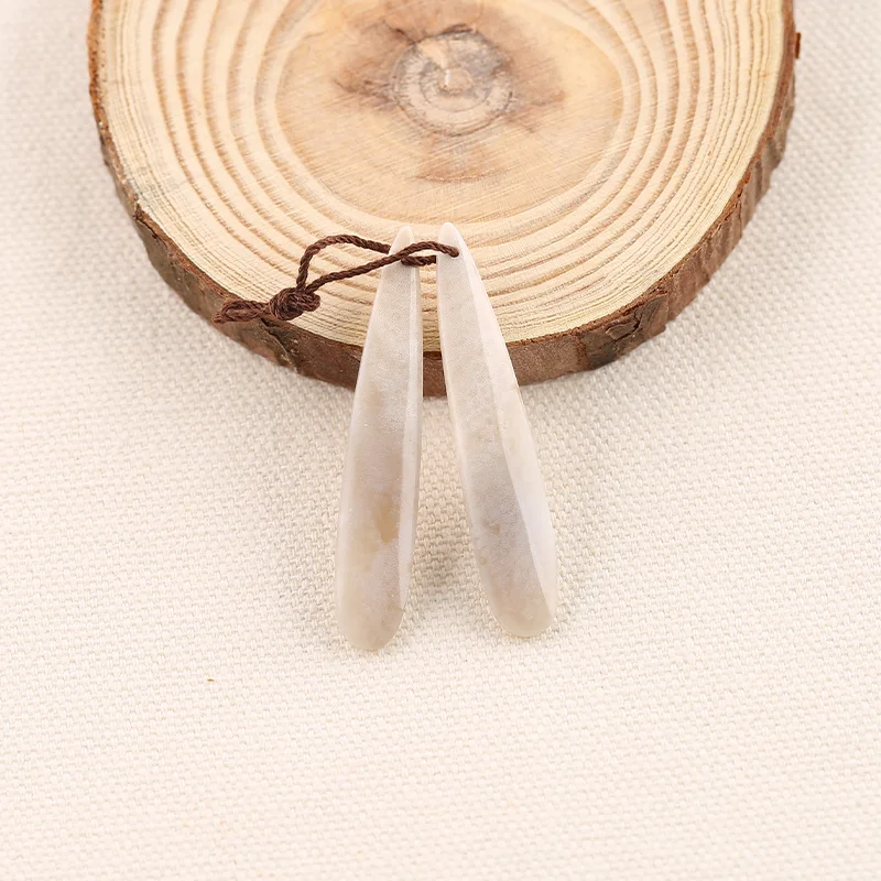 

B&F Индонезийские коралловые серьги-бусины для изготовления ювелирных изделий, бусины из натуральных камней ручной работы, камни для изготовления ювелирных изделий