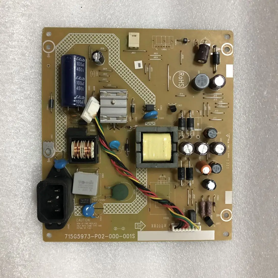 

VS228 Power supply board VS228DE high voltage board 715G5973-P02-000-001S