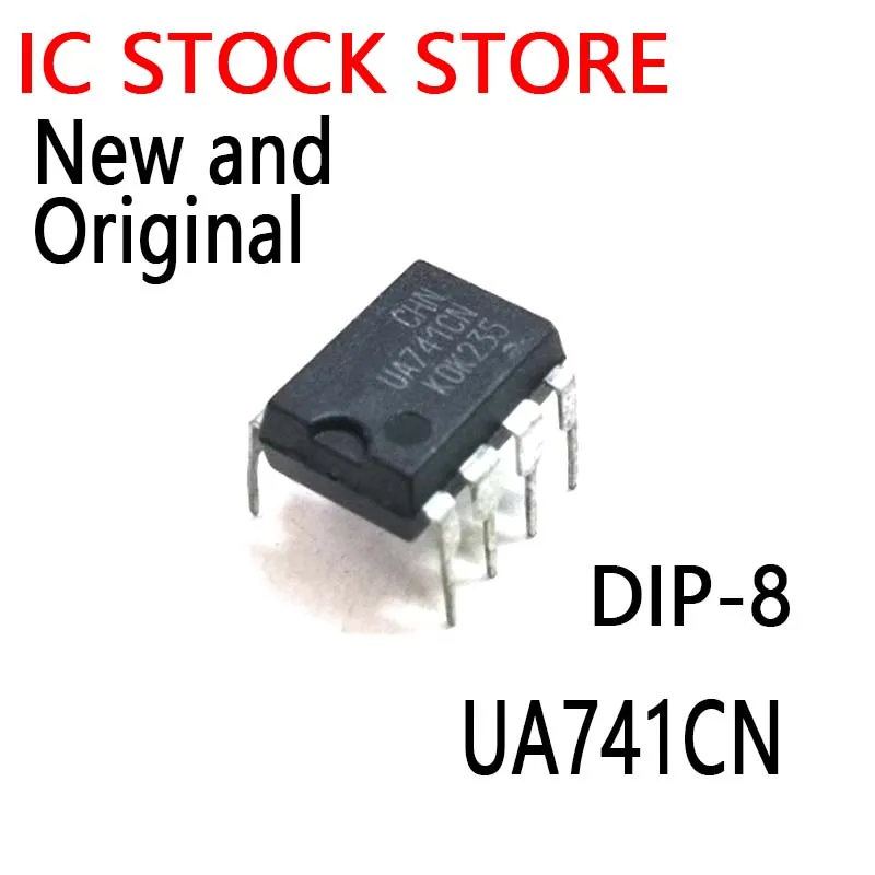 10PCS New and Original  DIP8 UA74d UA741CP IC UA741CN