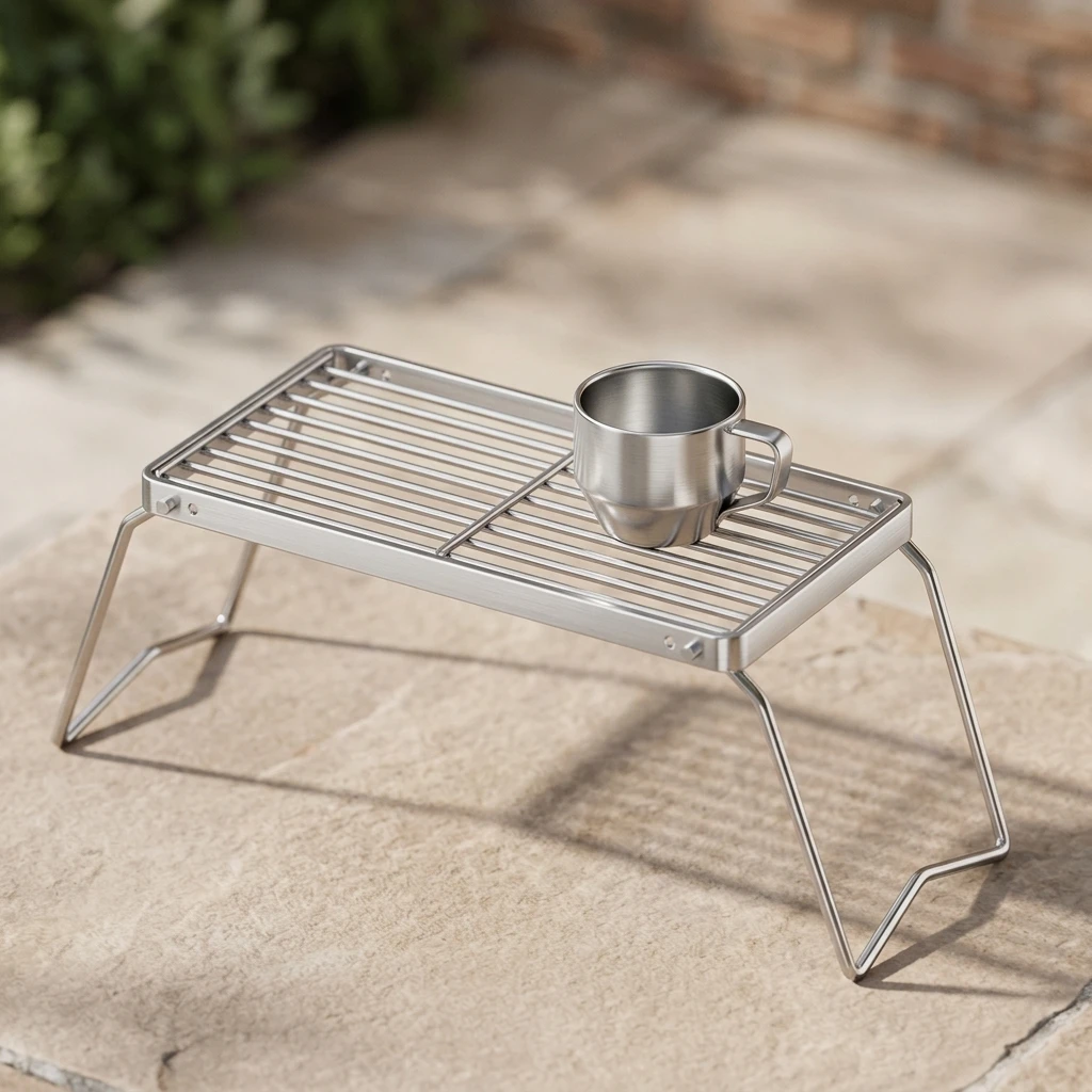 Ourdoor Stainless Steel Campin - огляд і ціна Camp Grill Portable Folding