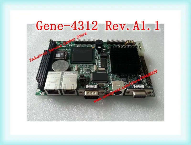 

Gene-4312 Rev.A1.1 Промышленный встроенный одиночный компьютер с диагональю 3,5 дюйма