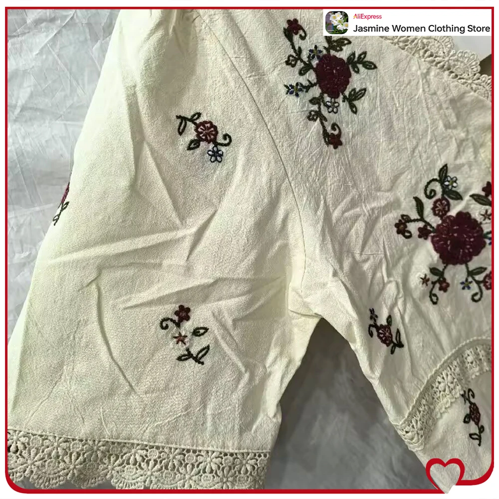 New Women Summer Short Sets wi - Elastic Lace Trim ulasan dan harga
