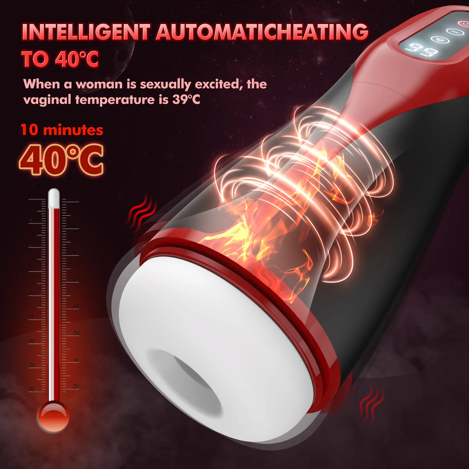 Sucking Airplane Cup Male Masturbator Masturbation Cup Men's Vibrate Sextoy Best-selling 18 Sex Toys Blowjob Multiple Modes Heat