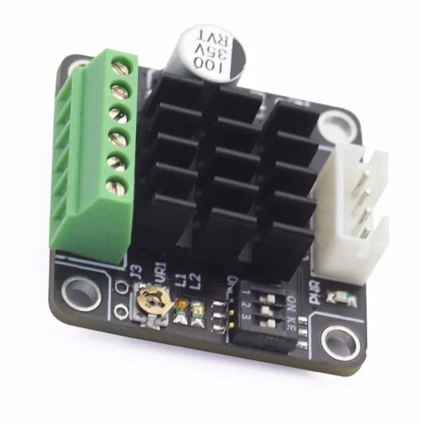 20/28 Stepper Motor Driver Module Pulse Type DC12-36V Small Two-phase Four-wire Stepper Motor Driver with Overcurrent Protection