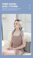 Heated Neck Massage Relaxer Dredge Kneading Smart Electric 18