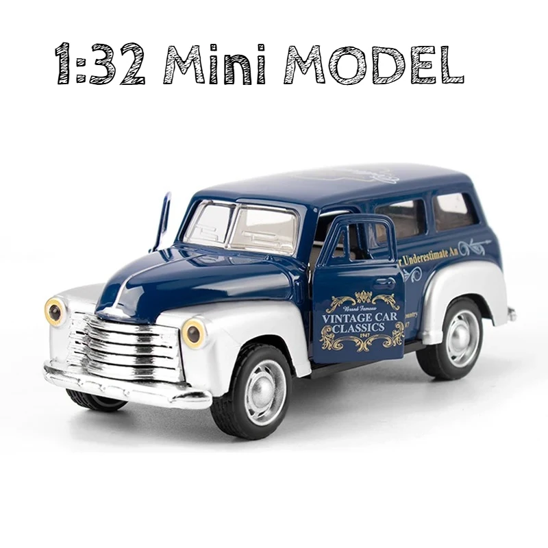 

1:32 Мини-классическая модель автомобиля из сплава, игрушка, изысканное украшение для коллекции моделирования