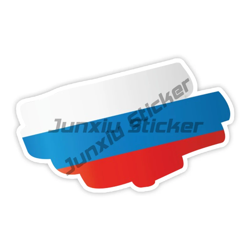 

Various Sizes Self-adhesive Decal Флаг России Car Sticker Waterproof Auto Decors on Bumper Rear Window Laptop