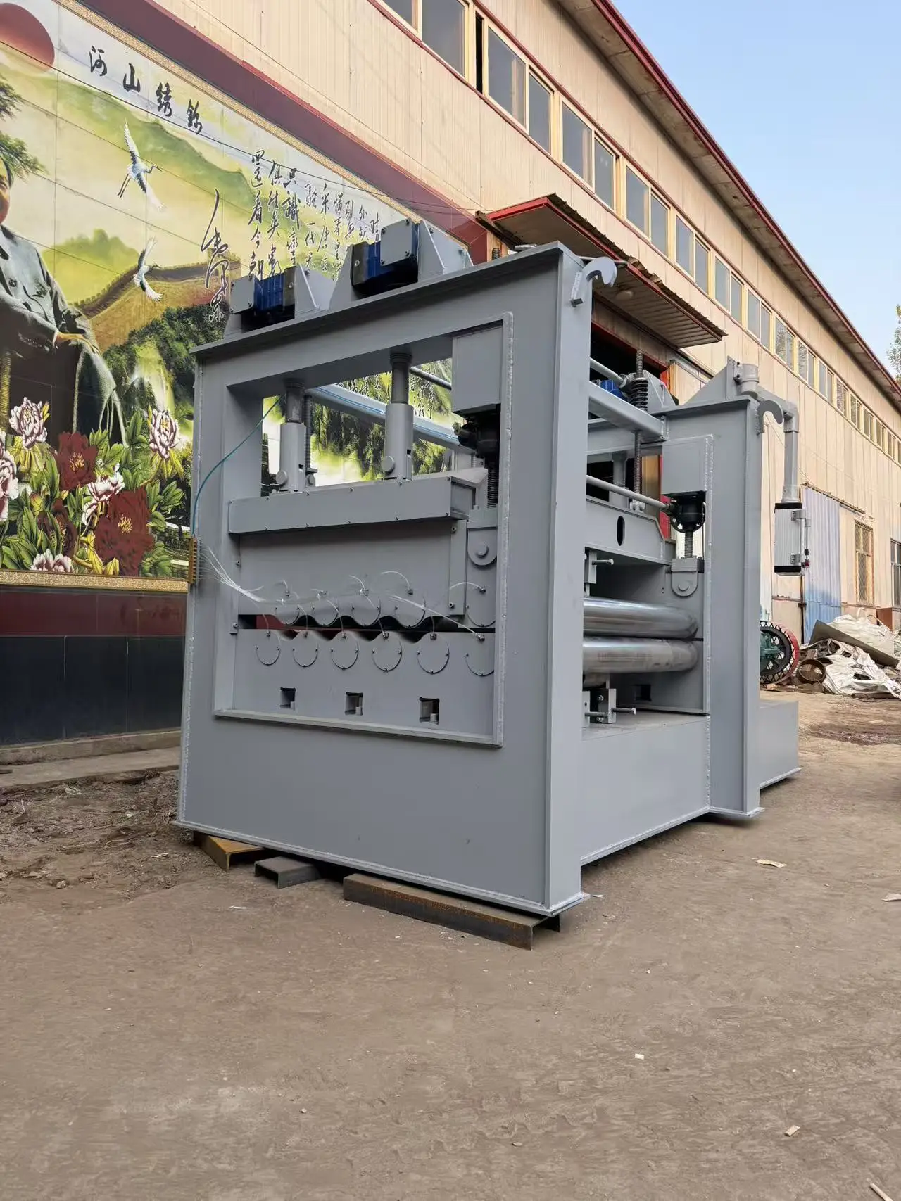 Leveling machine, automatic leveling machine Stainless steel plate leveling machine Heavy metal material  machine equip