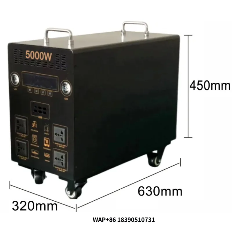 

J Portable 300W Station Controller Lithium Iron Phosphate Storage Battery for Home Solar Panel Flashlight