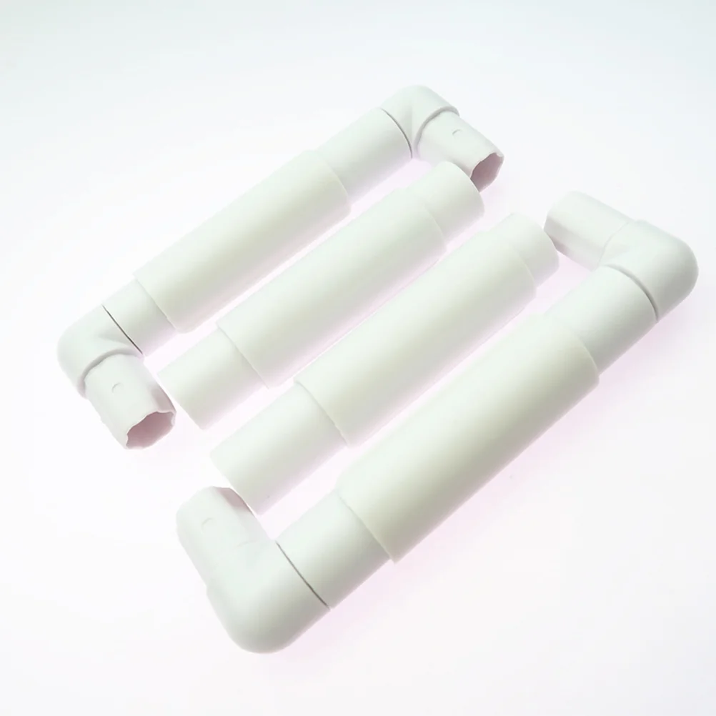 

White Embroidery Hoop Square Clip Frame 43.1X27.9Cm For Cross Stitch Quilting Needlepoint Silk Painting Durable Lightweight