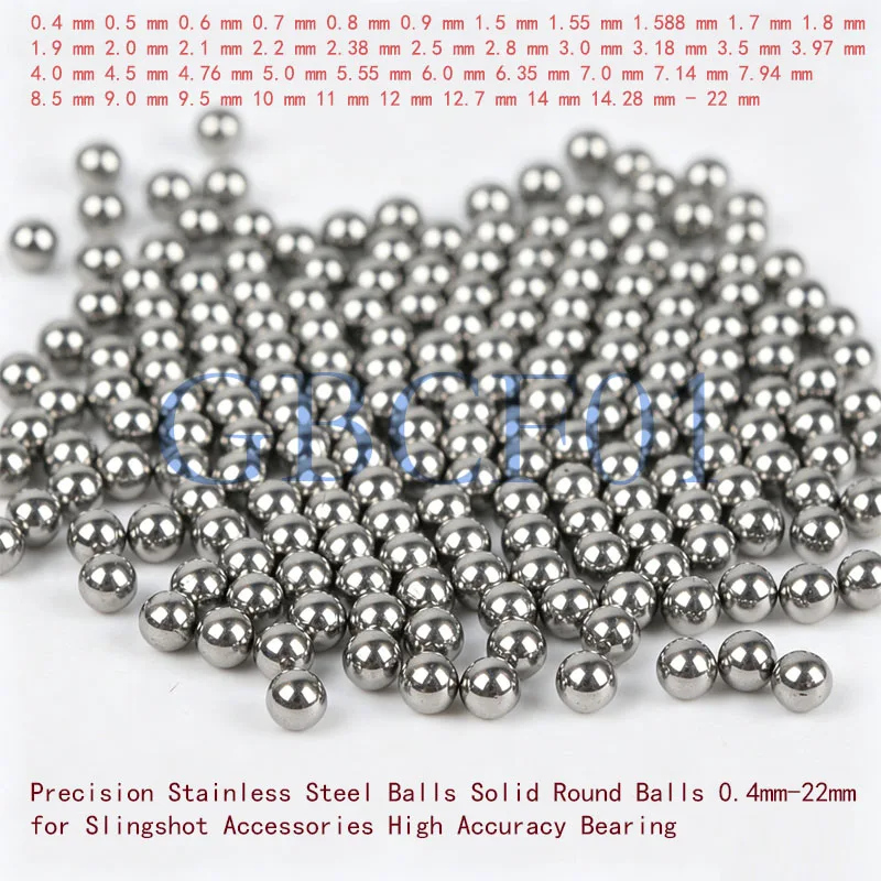 

Stainless Steel Ball 0.5 0.6 0.7 0.8 0.9 Bearing Ball Precision Solid 7/9/10/12/8mm Wave Ball Small Ball
