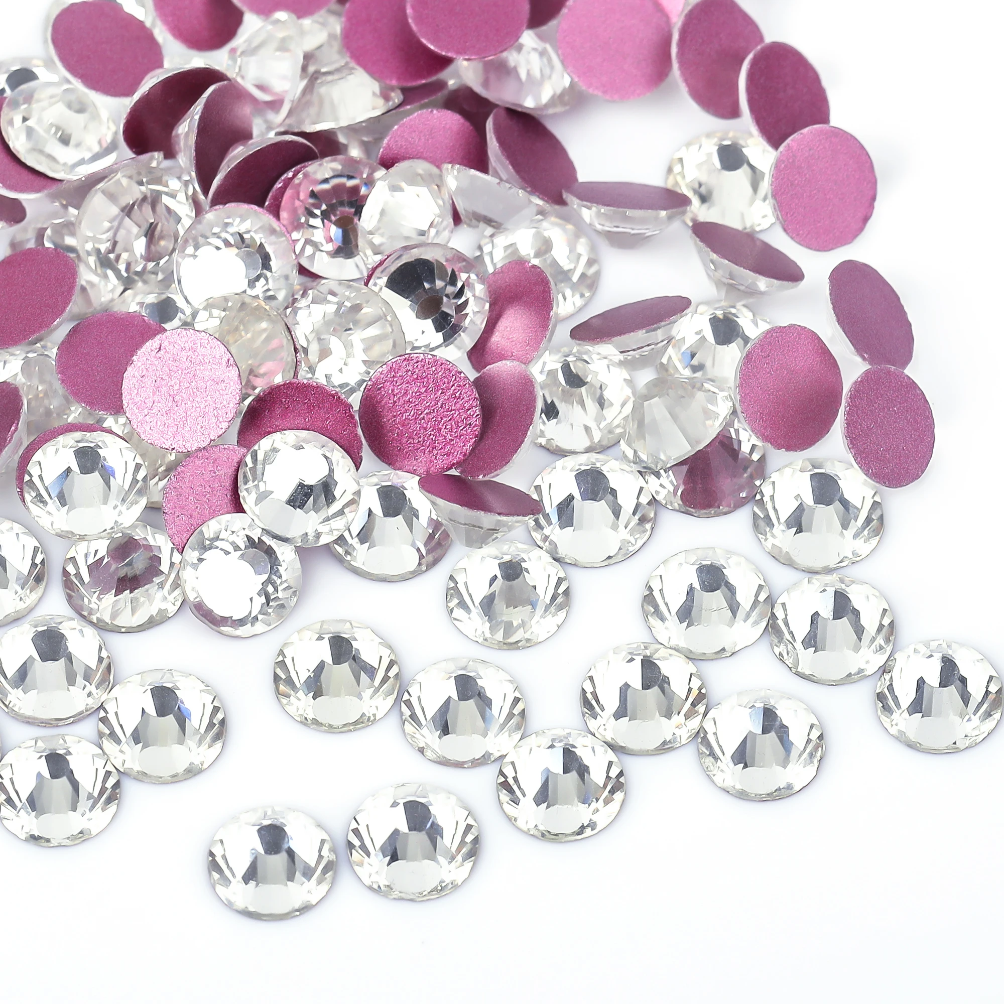 Crystal Hot Fix Rhinestones for Fabric Decoration