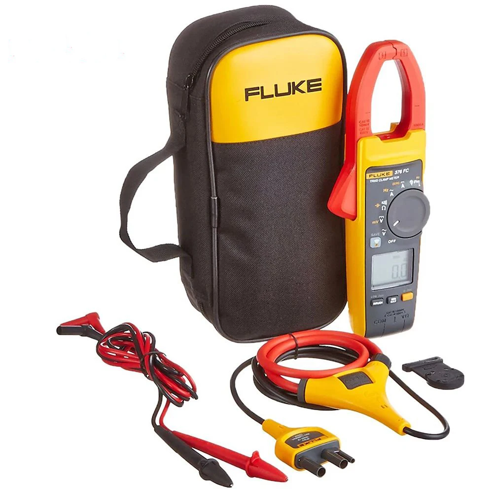 الأصلي فلوك 375FC/376/376FC صحيح RMS التيار المتناوب/تيار مستمر الرقمية المشبك حزام 2500A iFlex مشبك التيار