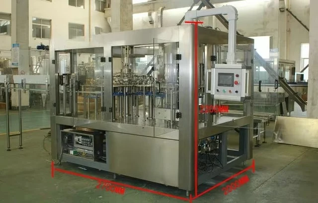 Automatic Bottling Line Commercial Complete Beverage Bottling Assembly Line For Factory