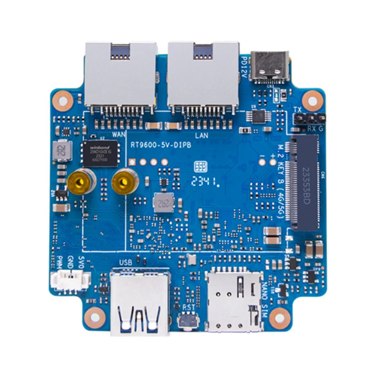 Imagem -05 - Placa de Desenvolvimento para Banana pi Wi-fi Chip sem Fio Wi-fi Suporta Interface M.2 Banana pi Wifi6 Tr6560 Tr5220